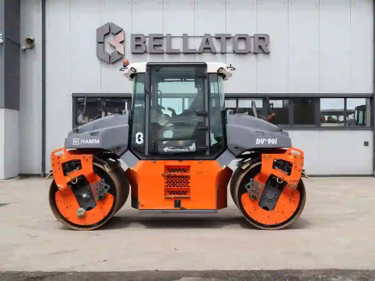 HAMM DV+ 90i VV-S вальцы